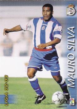 2002-03 Panini Liga Megafichas #116 Mauro Silva Front