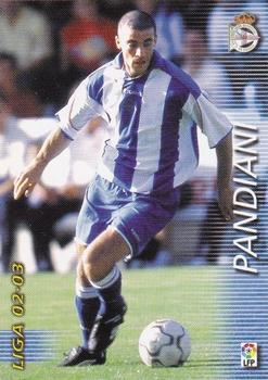 2002-03 Panini Liga Megafichas #126 Pandiani Front