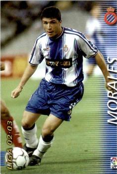 2002-03 Panini Liga Megafichas #137 Morales Front
