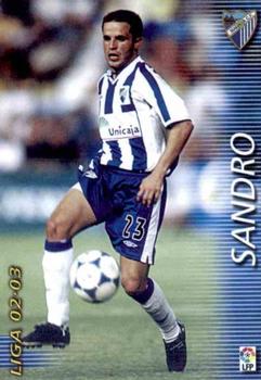 2002-03 Panini Liga Megafichas #174 Sandro Front