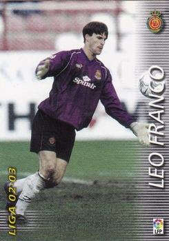 2002-03 Panini Liga Megafichas #182 Leo Franco Front