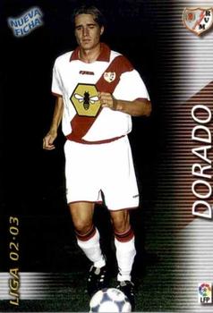 2002-03 Panini Liga Megafichas #237bis Dorado Front