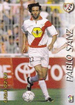 2002-03 Panini Liga Megafichas #243 Pablo Sanz Front
