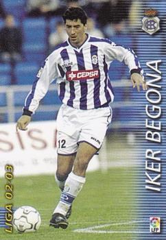 2002-03 Panini Liga Megafichas #257 Iker Begoña Front