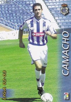 2002-03 Panini Liga Megafichas #265 Camacho Front