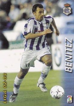 2002-03 Panini Liga Megafichas #267 Benitez Front