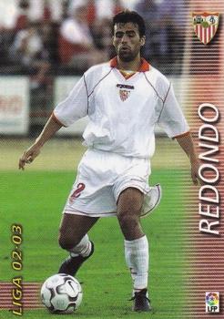 2002-03 Panini Liga Megafichas #273 Redondo Front