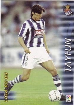 2002-03 Panini Liga Megafichas #299 Tayfun Front
