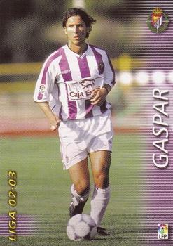 2002-03 Panini Liga Megafichas #328 Gaspar Front