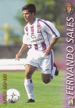 2002-03 Panini Liga Megafichas #339 Fernando Sales Front