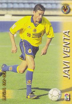 2002-03 Panini Liga Megafichas #354 Javi Venta Front