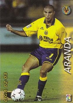 2002-03 Panini Liga Megafichas #358 Aranda Front