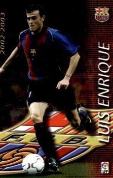 2002-03 Panini Liga Megafichas #369 Luis Enrique Front