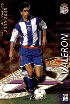 2002-03 Panini Liga Megafichas #372 Valeron Front