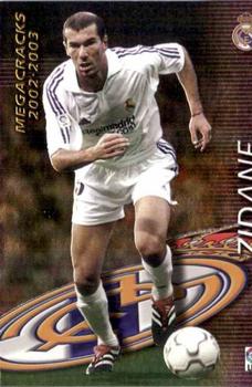 2002-03 Panini Liga Megafichas #376 Zidane Front