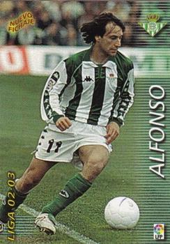 2002-03 Panini Liga Megafichas #397 Alfonso Front