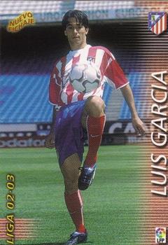 2002-03 Panini Liga Megafichas #411 Luis Garcia Front