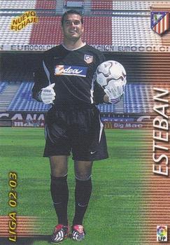 2002-03 Panini Liga Megafichas #416 Esteban Front