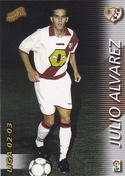 2002-03 Panini Liga Megafichas #421 Julio Alvarez Front