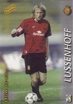 2002-03 Panini Liga Megafichas #422 Lussenhoff Front