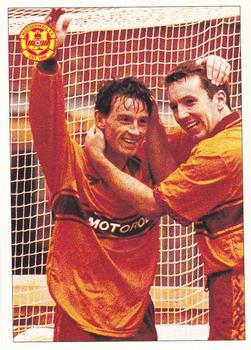 1995 Panini Scottish Premier League #239 Dougie Arnott / Rab Shannon Front