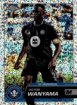 2023 Topps Chrome MLS - Speckle Refractor #5 Victor Wanyama Front