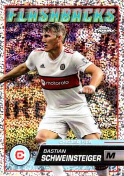 2023 Topps Chrome MLS - Speckle Refractor #155 Bastian Schweinsteiger Front