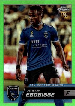 2023 Topps Chrome MLS - Neon Green Refractor #43 Jeremy Ebobisse Front