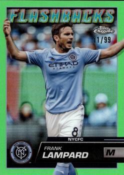 2023 Topps Chrome MLS - Neon Green Refractor #64 Frank Lampard Front
