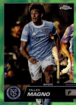 2023 Topps Chrome MLS - Neon Green Lava Refractor #196 Talles Magno Front