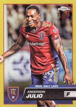 2023 Topps Chrome MLS - Gold Refractor #93 Anderson Julio Front