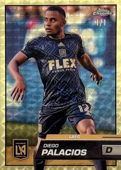 2023 Topps Chrome MLS - SuperFractor #21 Diego Palacios Front
