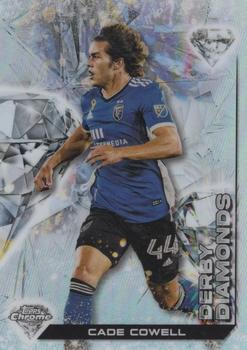 2023 Topps Chrome MLS - Derby Diamonds #DD-18 Cade Cowell Front