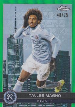 2023 Topps Chrome MLS - Big City Strikers Green Refractor #BCS-8 Talles Magno Front