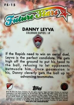 2023 Topps Chrome MLS - Future Stars #FS-15 Danny Leyva Back