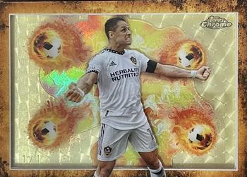 2023 Topps Chrome MLS - Topps Chrome Layers SuperFractor #TCL-2 Chicharito Front