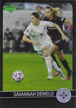 2023 Parkside NWSL Collection - Stars of the NWSL Foil #46 Savannah DeMelo Front