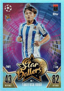 2023-24 Topps Match Attax UEFA Club Competitions - Star Ballers #BB 7 Takefusa Kubo Front