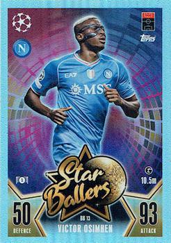 2023-24 Topps Match Attax UEFA Club Competitions - Star Ballers #BB 13 Victor Osimhen Front