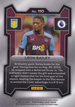 2023-24 Panini Prizm Premier League #110 Leon Bailey Back