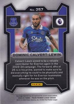 2023-24 Panini Prizm Premier League #257 Dominic Calvert-Lewin Back