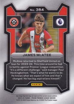 2023-24 Panini Prizm Premier League #284 James McAtee Back