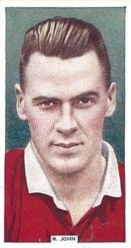 1936 Godfrey Phillips Famous Footballers #10 Bob John Front