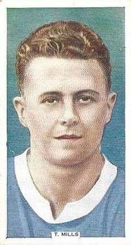 1936 Godfrey Phillips Famous Footballers #17 Tommy Mills Front