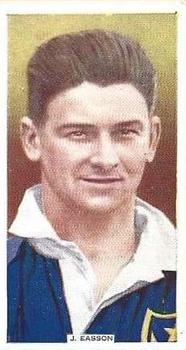 1936 Godfrey Phillips Famous Footballers #18 James Easson Front
