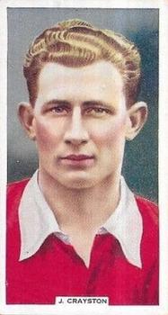 1936 Godfrey Phillips Famous Footballers #20 Jack Crayston Front