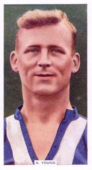 1936 Godfrey Phillips Famous Footballers #21 Alf Young Front