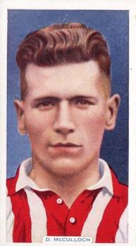 1936 Godfrey Phillips Famous Footballers #22 David McCulloch Front