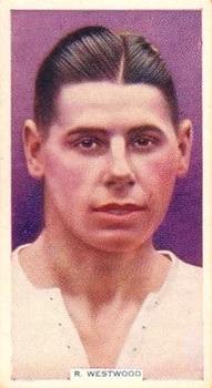 1936 Godfrey Phillips Famous Footballers #26 Ray Westwood Front