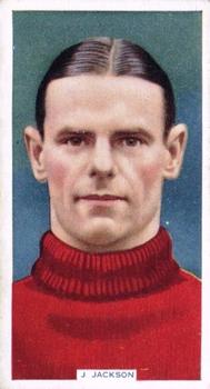 1936 Godfrey Phillips Famous Footballers #41 John Jackson Front